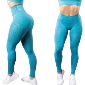 NEW Alphalete Halo Leggings in “Vivid Blue” Women’s Size Small Workout Pants